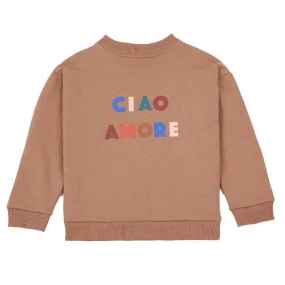 Marlot Paris Ciao Amore Cotton Sweatshirt | 6Y - Picture 1 of 8